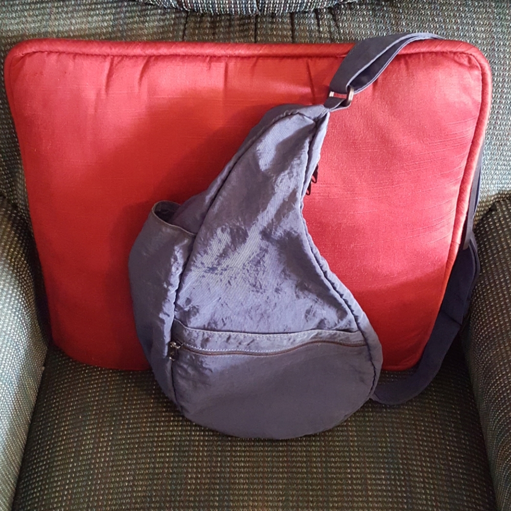 Over shoulder backpack